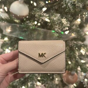 Pink Michael Kors Credit Card Wallet